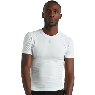 Specialized Men's Seamless Light Short Sleeve Base Layer white