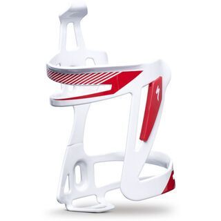 Specialized Zee Cage II Alloy, White/Red - Flaschenhalter