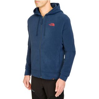 The North Face Mens 100 Embro Full Zip, Cosmic Blue - Hoodie