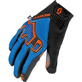 Scott Superstitous LF Glove, blue/orange - Fahrradhandschuhe