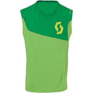 Scott Womens AMT w/o sl Shirt, green/lime green - Radtrikot