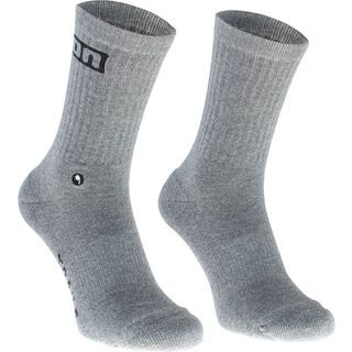 ION Socks Logo grey melange