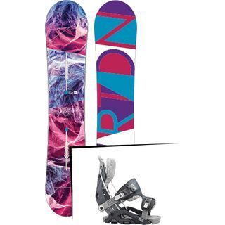 Set: Burton Feelgood Flying V 2017 + Flow Omni (1513199S)