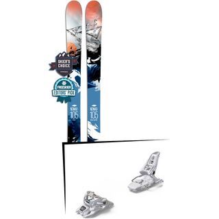 Set: Icelantic Nomad 105 Lite 2018 + Marker Squire 11 ID white