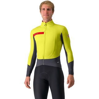 Castelli Beta RoS Jacket sulphur/dark gray