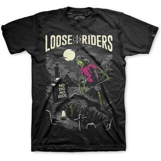 Loose Riders Lifestyle Shirt No Dig No Ride black