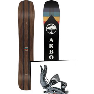 Set: Arbor A-Frame 2019 + Flow Fuse gun metal