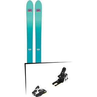 Set: DPS Skis Nina F99 Foundation 2018 + Salomon N STH2 WTR 13 black/white