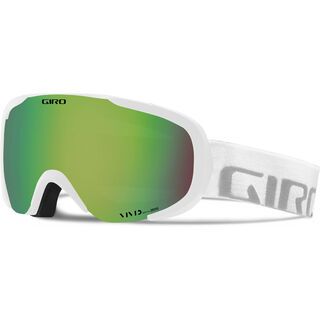 Giro Compass, white wordmark/Lens: vivid emerald - Skibrille