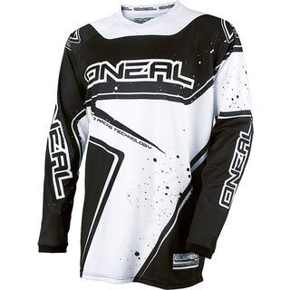 ONeal Element Youth Jersey Racewear, black/white - Radtrikot