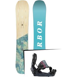 Set: Arbor Swoon Camber 2017 + Flow Minx Hybrid (1718431S)