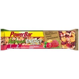 PowerBar Natural Energy Cereal (Vegan) - Raspberry Crisp - Energieriegel