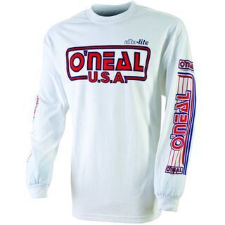 ONeal Ultra Lite 85 Jersey, white/red - Longsleeve