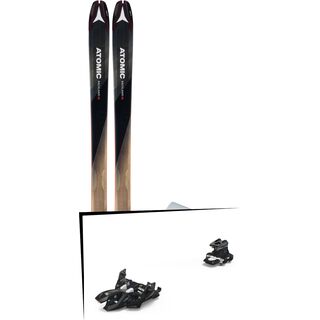 Set: Atomic Backland 85 + Hybrid Skin 85 2019 + Marker Alpinist 12 black/titanium