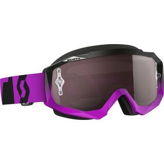 Scott Hustle MX, oxide purple/black silver chrome - MX Brille