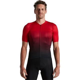 Specialized Sl Air Short Sleeve Jersey Sagan Collection - Deconstructivism red/black fade