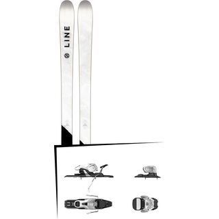 Set: Line Supernatural 86 2018 + Salomon Warden 11 silver/white