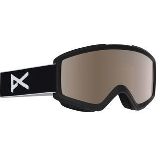 Anon Helix 2.0 Goggle + Wechselscheibe, black/Lens: silver amber - Skibrille
