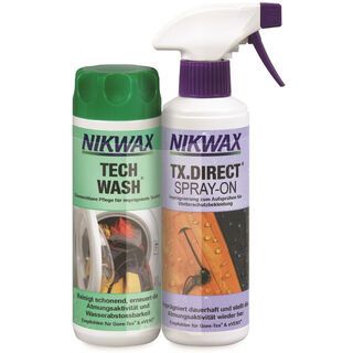 Nikwax Tech Wash / TX.Direct Spray-On Doppelpack - 2x 300 ml