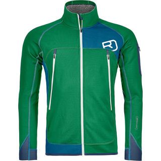 Ortovox Merino Fleece Plus Jacket M, irish green - Fleecejacke