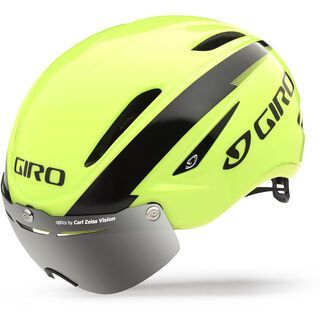 Giro Air Attack Shield, yellow/black - Fahrradhelm