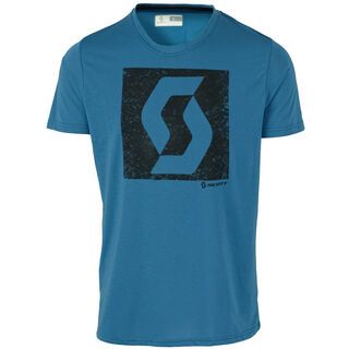 Scott Trail MTN DRI Icon s/sl Shirt, blue - Radtrikot