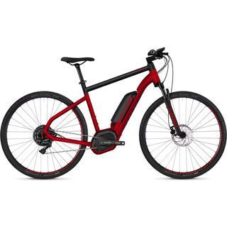 Ghost Hybride Square Cross B4.9 AL 2018, red/black - E-Bike