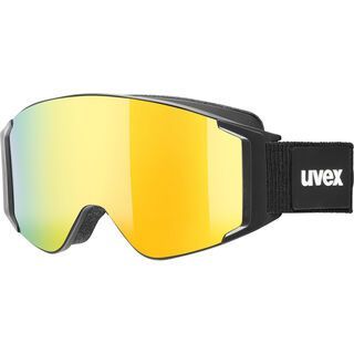 uvex g.gl 3000 TO, black/Lens: mirror gold - Skibrille