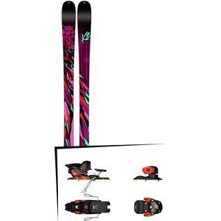 K2 SKI Set: MissConduct 2015 + Salomon Warden MNC 13