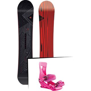 Set: Nitro Pantera Wide 2019 + Nitro Zero muted brights series raspberry