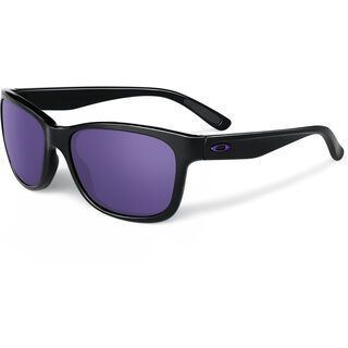 Oakley Forehand, polished black/Lens: violet iridium - Sonnenbrille