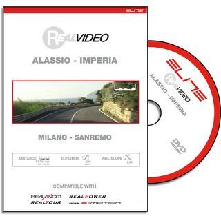 Elite DVD für RealAxiom, RealPower und RealTour - Milano Sanremo Alassio-Imperia - DVD