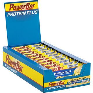PowerBar Protein Plus 30% - Vanilla-Coconut (Box) - Proteinriegel