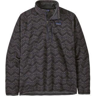 Patagonia Men's Better Sweater 1/4 Zip Fleece Island Escape forge grey