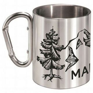 Maloja AsafalM. Camping Mug, silver - Tasse