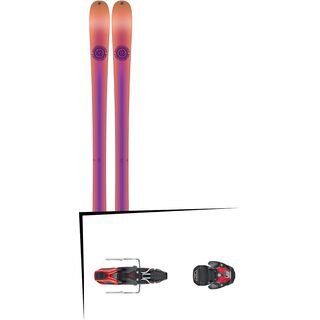 Set: K2 SKI Missconduct 2018 + Atomic Warden MNC 11 black/red