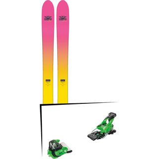 Set: DPS Skis Yvette 112 RP2 Foundation 2018 + Tyrolia Attack² 16 GW green