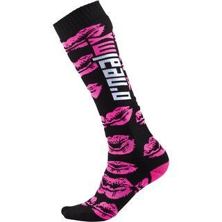 ONeal Pro MX Socks Xoxo, black/pink - Radsocken
