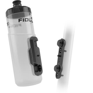 Fidlock Twist Bottle 600 + Bike Base transparent clear