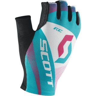 Scott Womens RC SF Glove, ocean blue/cerise pink - Fahrradhandschuhe