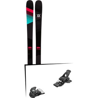 Set: Völkl Kenja 2017 + Tyrolia Attack 13 110 mm, solid black - Skiset