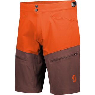 Scott Trail MTN Tech Men's Shorts, orange pumpkin/maroon red - Radhose