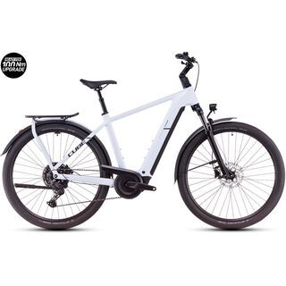 Cube Kathmandu Hybrid One 800 polarwhite´n´black