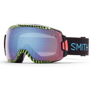 Smith Vice, neon blacklight/blue sensor mirror - Skibrille