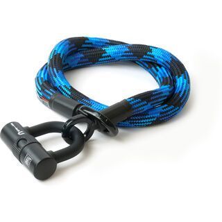 Tex-Lock Eyelet M 120 cm + U-Lock morpho blue