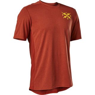 Fox Ranger Drirelease SS Jersey Calibrated red clay