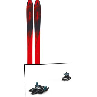 Set: Atomic Backland 107 2019 + Marker Alpinist 9 black/turquoise