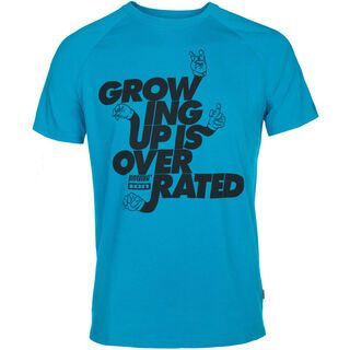 ION Tee SS Overrated, blue danuebe - T-Shirt