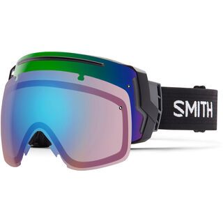 *** 2. Wahl *** Smith I/O 7 inkl. Wechselscheibe, black/Lens: chromapop sun - Skibrille |