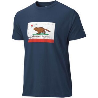 Marmot California Marmot Tee S/S, Twilight - T-Shirt
